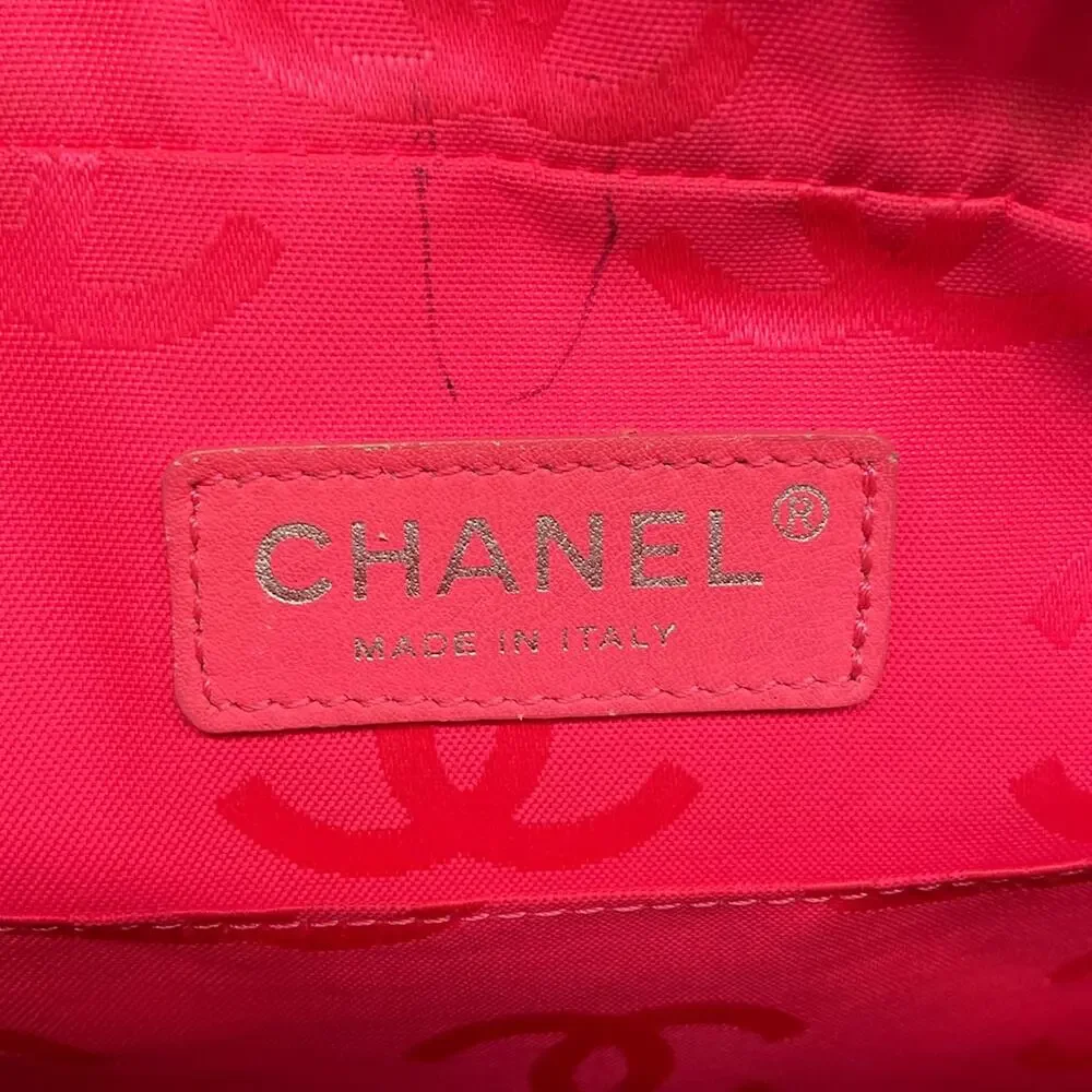 Chanel Cambon Line Shoulder Bag A28120 Black White
